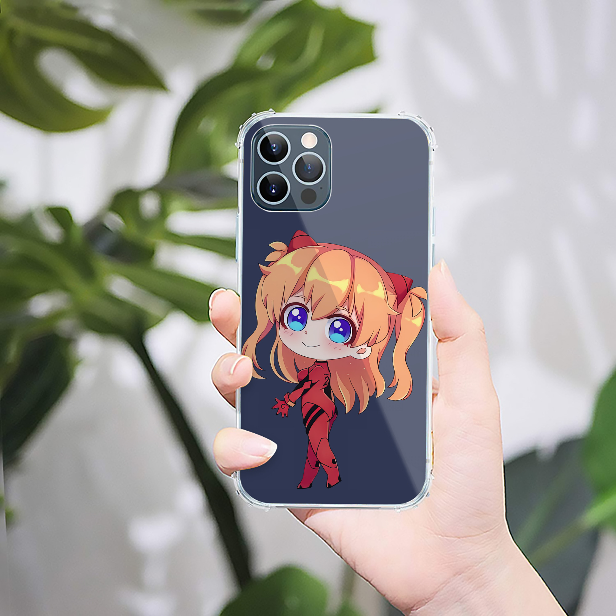 （画像用） EVA 新世紀エヴァンゲリオン 【iPhone 12シリーズ対応】透明スマホケース（クリアソフトケース）